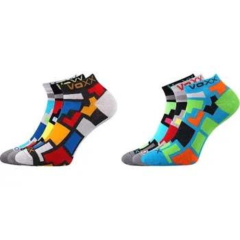 Dámské ponožky Ponožky VoXX MAXIM 02 mix s modrou 23-25 (35-38)