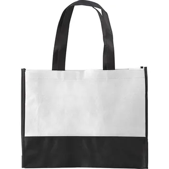 L-Merch St. Gallen Nákupní taška NT0971 White 38 x 29 x 10 cm