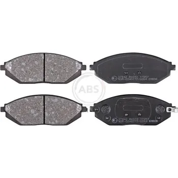 Brzdová destička Sada brzdových destiček, kotoučová brzda A.B.S. 37842