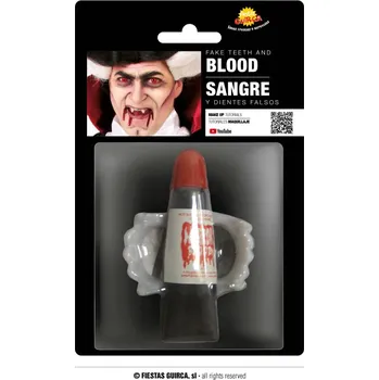 Karnevalový doplněk Upíří zuby - VADA