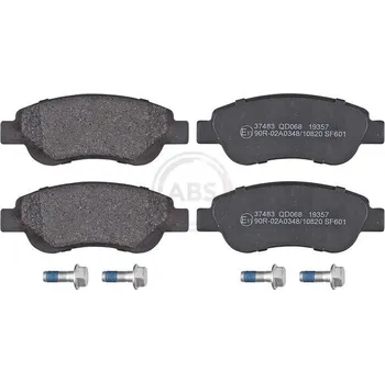 Brzdová destička Sada brzdových destiček, kotoučová brzda A.B.S. 37483