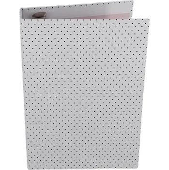 Fotoalbum mintopia Album na scrapbooking 17×24cm - bílé s tečkami