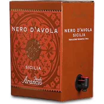 Víno Akce ihned Feudo Arancio Nero d´Avola BIB 5 l italské červené víno z oblasti Sicilia bag in box