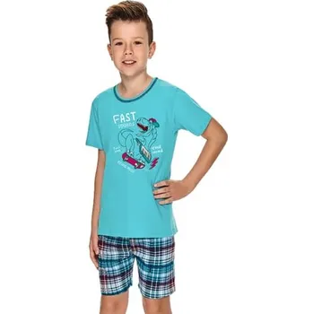 Chlapecké pyžamo Chlapecké pyžamo Ivan 2746/2747/2 TARO tyrkys světlá 128