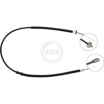 Lanko parkovací brzdy Tažné lanko, parkovací brzda A.B.S. K18086