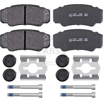 Brzdová destička Sada brzdových destiček, kotoučová brzda A.B.S. 37333
