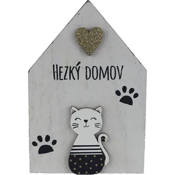 Dekorace domeček 2. jakost D6014-01