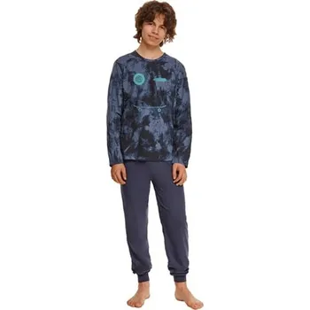 Chlapecké pyžamo Chlapecké pyžamo Greg 2655/11 TARO granát (modrá) 152