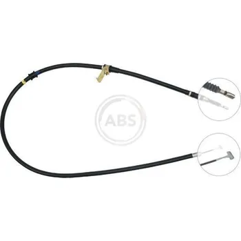 Lanko parkovací brzdy Tažné lanko, parkovací brzda A.B.S. K15857