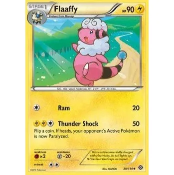 Volný čas Pokémon STS 039/114 Flaaffy - Steam Siege Stav: Excellent, Verze: NORMAL