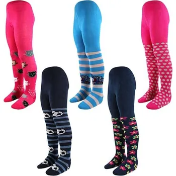 Dívčí oblečení Dětské punčocháče MAX PK - NOVÉ VZORY kytky 62-68