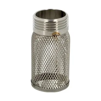 Vodovodní kohout Sací koš - 1.4404: 6/4"