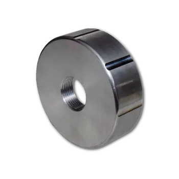 Redukce hliníková pro IBC nádrže s vnitřním závitem S100x8 x 1", včetně pryžového těsnění (IBC 1000 l, hrubý závit)