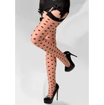 Dámské punčochy Lulu KNITTEX černá/tělová M