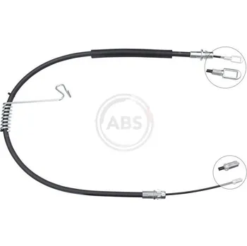 Lanko parkovací brzdy Tažné lanko, parkovací brzda A.B.S. K19854