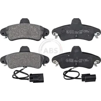 Brzdová destička Sada brzdových destiček, kotoučová brzda A.B.S. 37498
