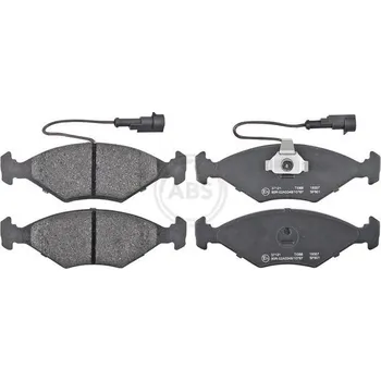 Brzdová destička Sada brzdových destiček, kotoučová brzda A.B.S. 37121