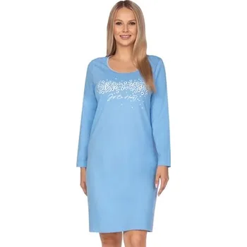 Dámské noční prádlo Dámská noční košile 111/31 REGINA modrá M