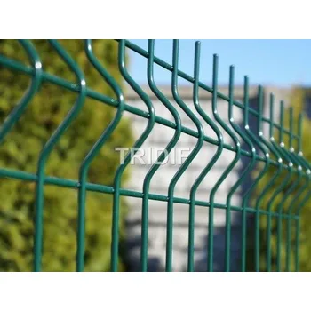 Plot Tridif Panel 3D zelený (zinek+komaxit) / průměr drátů 5,0 mm / délka 2500 mm