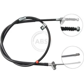 Lanko parkovací brzdy Tažné lanko, parkovací brzda A.B.S. K16627