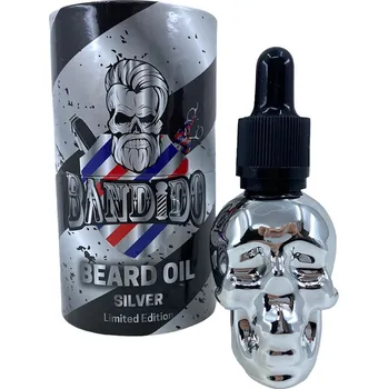 Pleťový olej Olej na vousy BANDIDO Beard oil Silver 40 ml