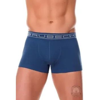 Boxerky Pánské boxerky BX10050A BRUBECK bavlna červená S