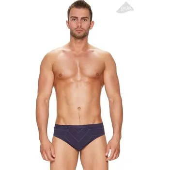 Trenýrky Pánské slipy Body 10/1-42/73 FABIO grafit (šedá) L