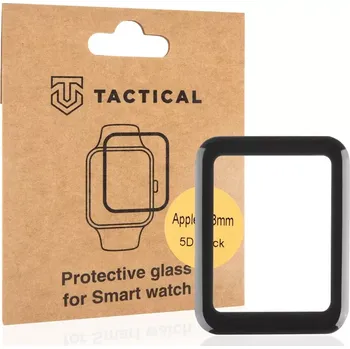 Tactical Glass Shield 5D sklo pro Apple Watch 38mm Series1/2/3 BlacK