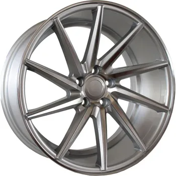 Alu kolo Alu kola Racing Line B1058, 19x8.5 5x120 ET35, stříbrná + leštění