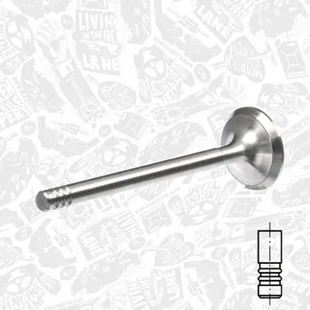 Motor automobilu Výfukový ventil ET ENGINETEAM VE0023