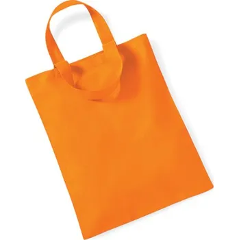 Westford Mill Bavlněná mini taška WM104 Orange 26 x 32,5 cm