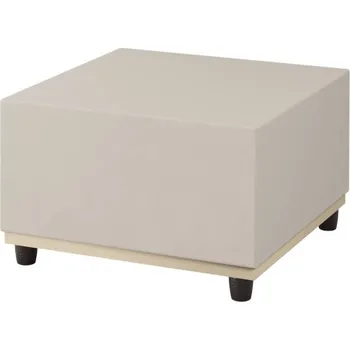 Sedací pytel Široká sedací kostka- Světle šedá