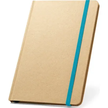 Zápisník MAGRITTE. Zápisník A5 s linkovanými listy - Světle modrá