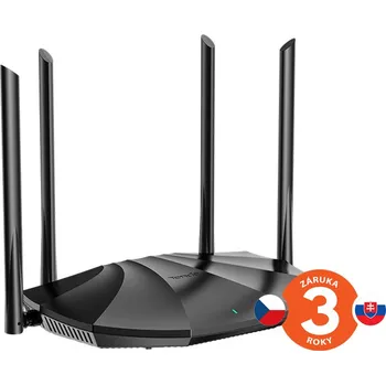 Tenda TX2 AX1500 WiFi6 Router, 1x GWAN, 3x GLAN, IPv6, 4x 6dBi anténa, WPA3, CZ App