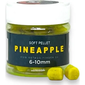 Method Feeder Fans Pelety Soft Fluo 6-10 mm 50 ml - Ananas