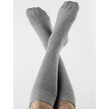 Pánské termo ponožky ALBERO NATUR BIO Podkolenky 35-46 98% GOTS Bio bavlna 2% elastan Modrá tmavá 35/38