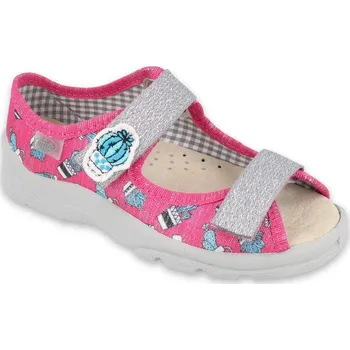 Dívčí bačkory BEFADO 869X152 dívčí sandálky kožená stélka 27 869X152_27