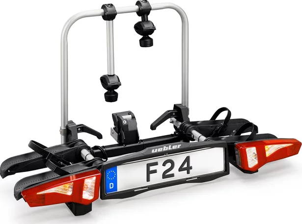 Nosič kol na tažné zařízení UEBLER F24 pro 2 jízdní kola, skládací
