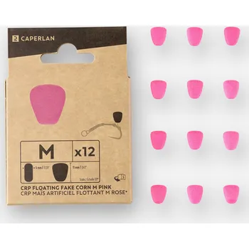Umělá nástraha CAPERLAN Plovoucí kukuřice na kaprařinu M růžová 12 ks RŮŽOVÁ