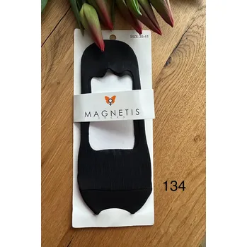 Pánské ponožky Dámské ponožky ťapky 134 NERO UNI