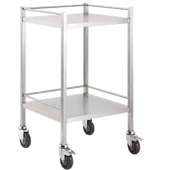 MEDICART 21, instrumentační vozík, 490x490x900 mm, nerez