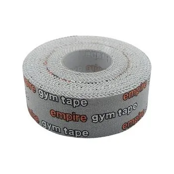 Bandáž na box a MMA Tejpovací páska EMPIRE GYM 2,5 cm x 13 m - stříbrná