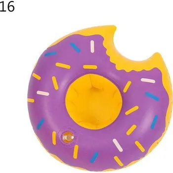 Nafukovací držák nápojů do vody - více variant - donut 1