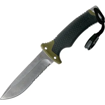 Pracovní nůž Gerber Nůž GERBER ULTIMATE SURVIVAL kombinované ostří s pouzdrem + Dárek v hodnotě 50 Kč