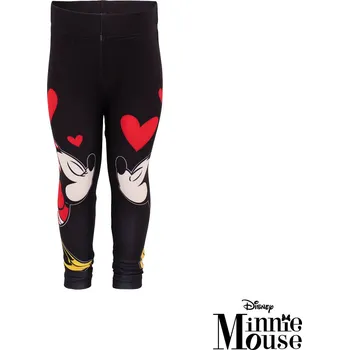 Disney - Minnie Dívčí legíny - černá | Minnie Barva: Černá, Velikost: 110/116