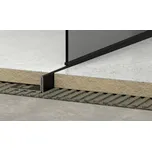 Spádový profil NRZ levá 10/120cm černý SPNRZK10120LC