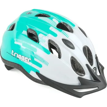 Cyklistická přilba AUTHOR Přilba Trigger Inmold 54-58cm (bílá/zelená)