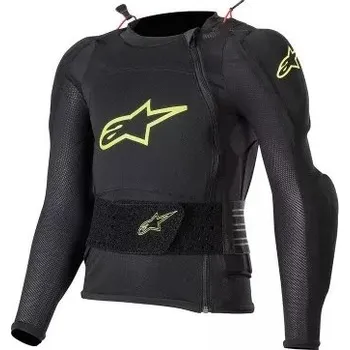 Motodoplněk Dětský chránič těla Alpinestars Bionic Plus černo-fluo žlutý S/M