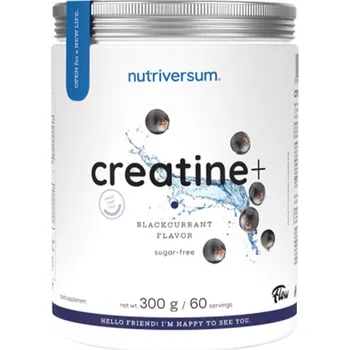 Iontový nápoj Nutriversum Creatine+ (300 g, Černý rybíz)
