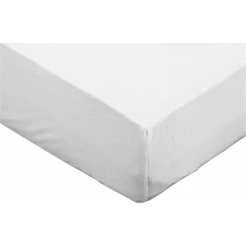 Prostěradlo Prostěradlo Okko 601, bílé, 90/120x200 cm, s gumou